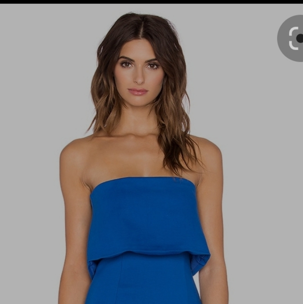 Lavish Alice Layered Strapless Dress